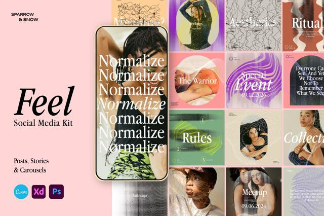 Feel - Social Media Kit