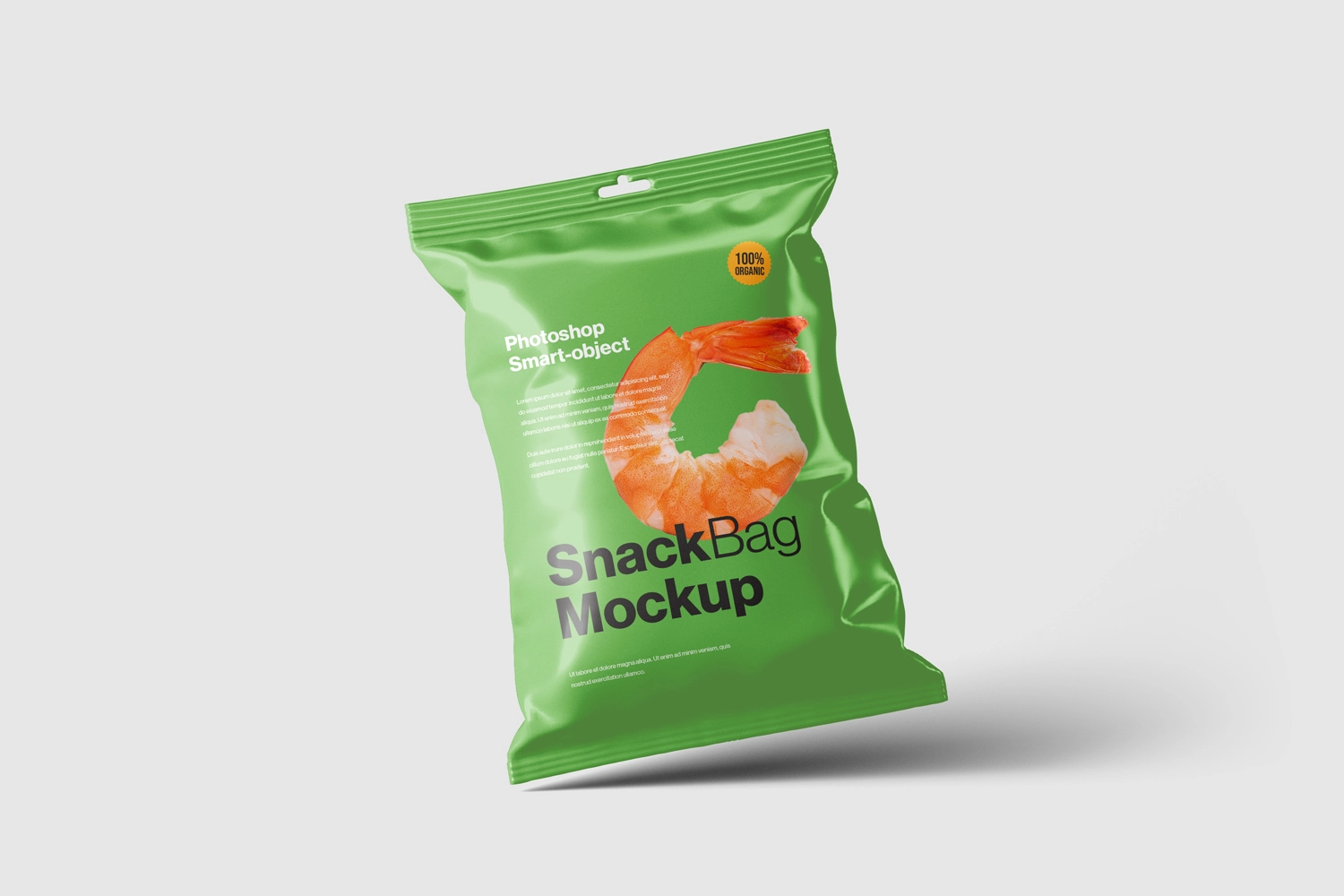 Snack Bag Packaging Mockups