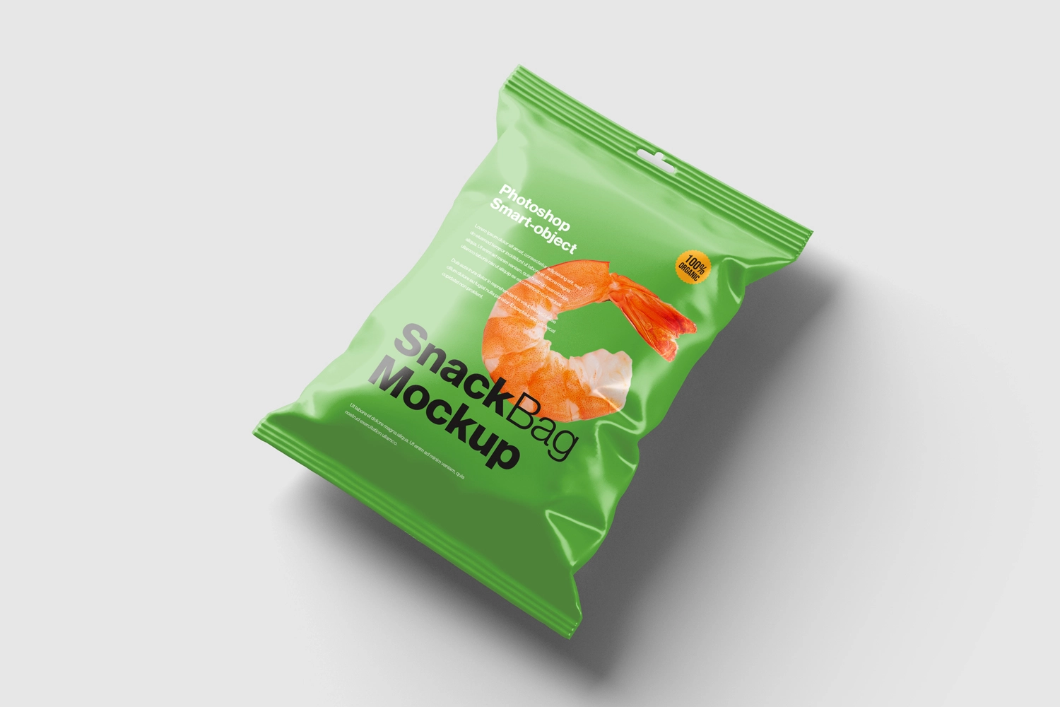 Snack Bag Packaging Mockups
