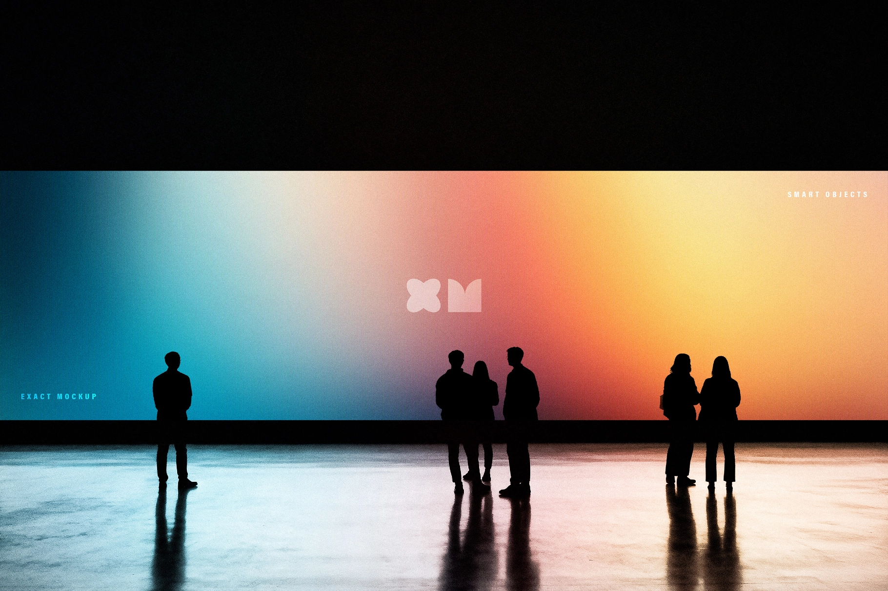 32:9 Large Event Screen Mockup