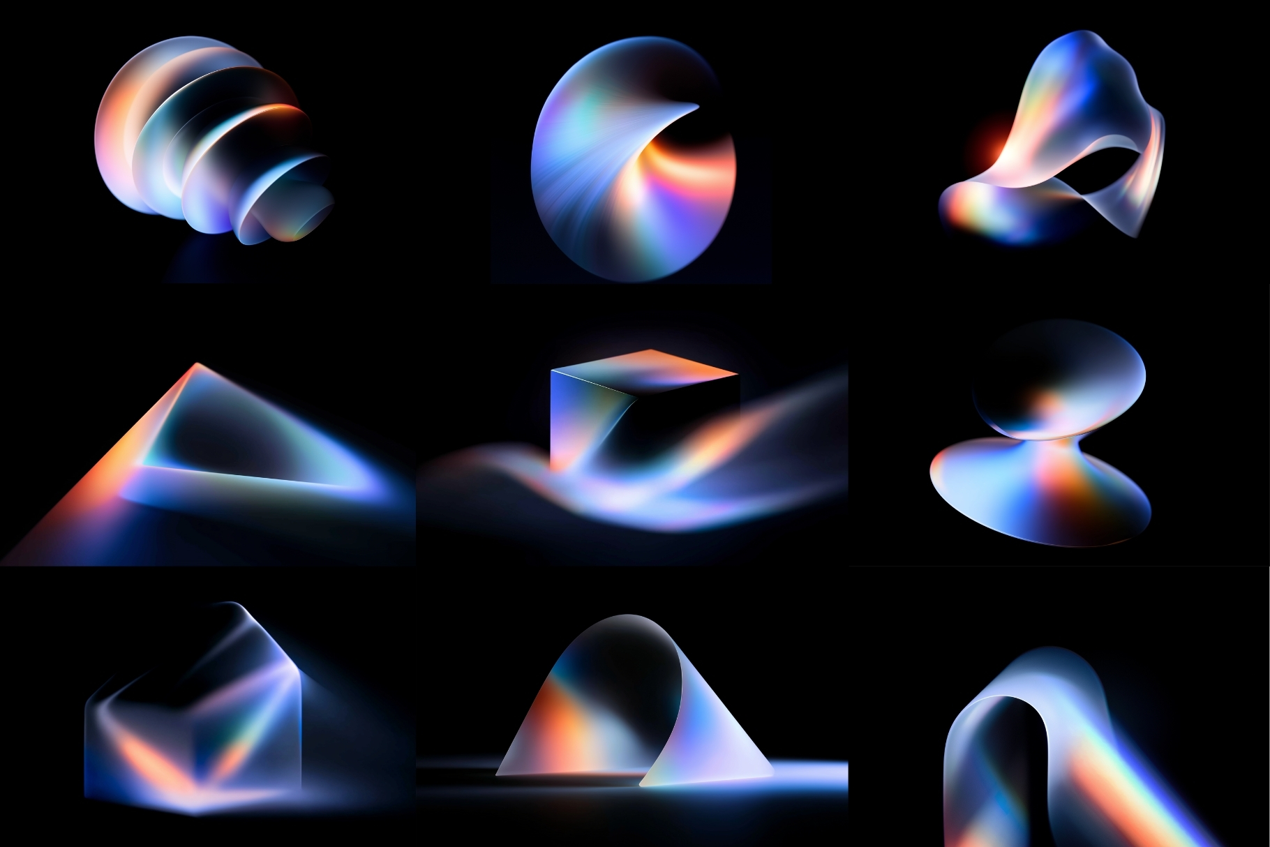 25 Luminous Geometry Wallpapers