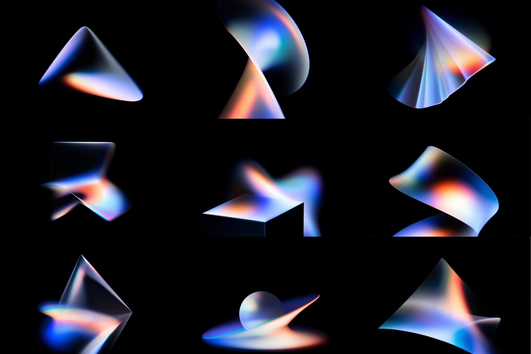 25 Luminous Geometry Wallpapers
