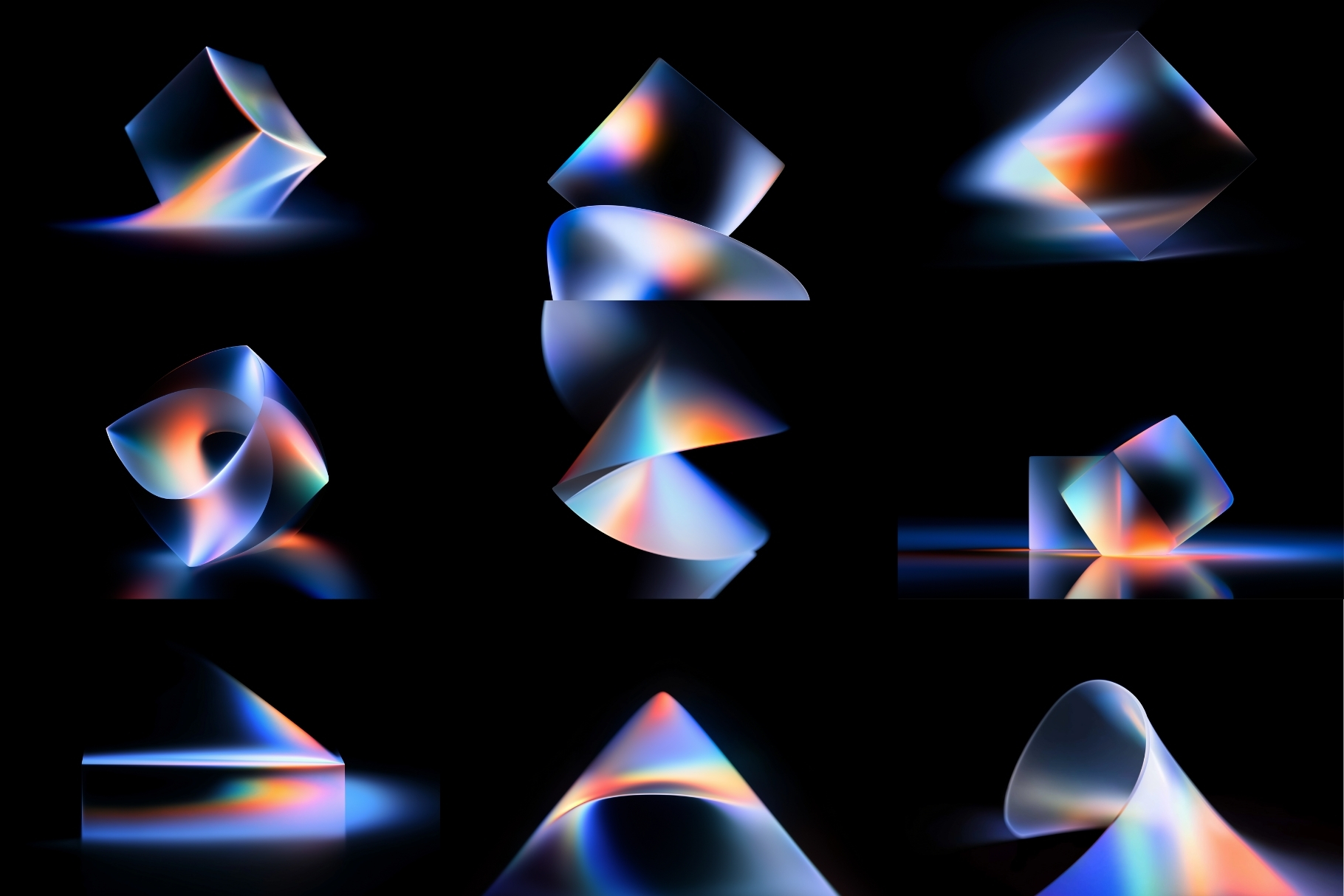 25 Luminous Geometry Wallpapers
