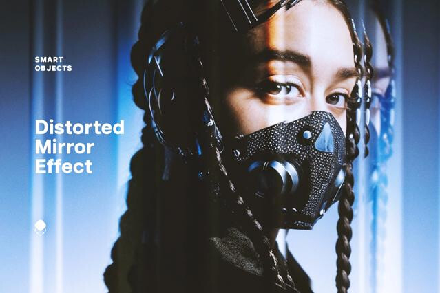 Distorted Mirror Photo Effect