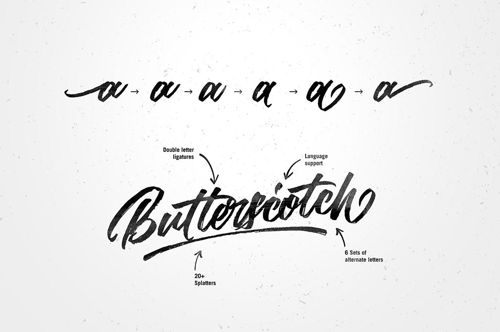 Highlander marker signature typeface free font