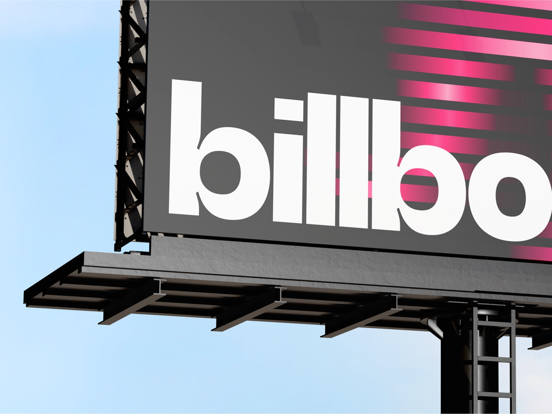 Outdoor Advertising Billboard Mockup
