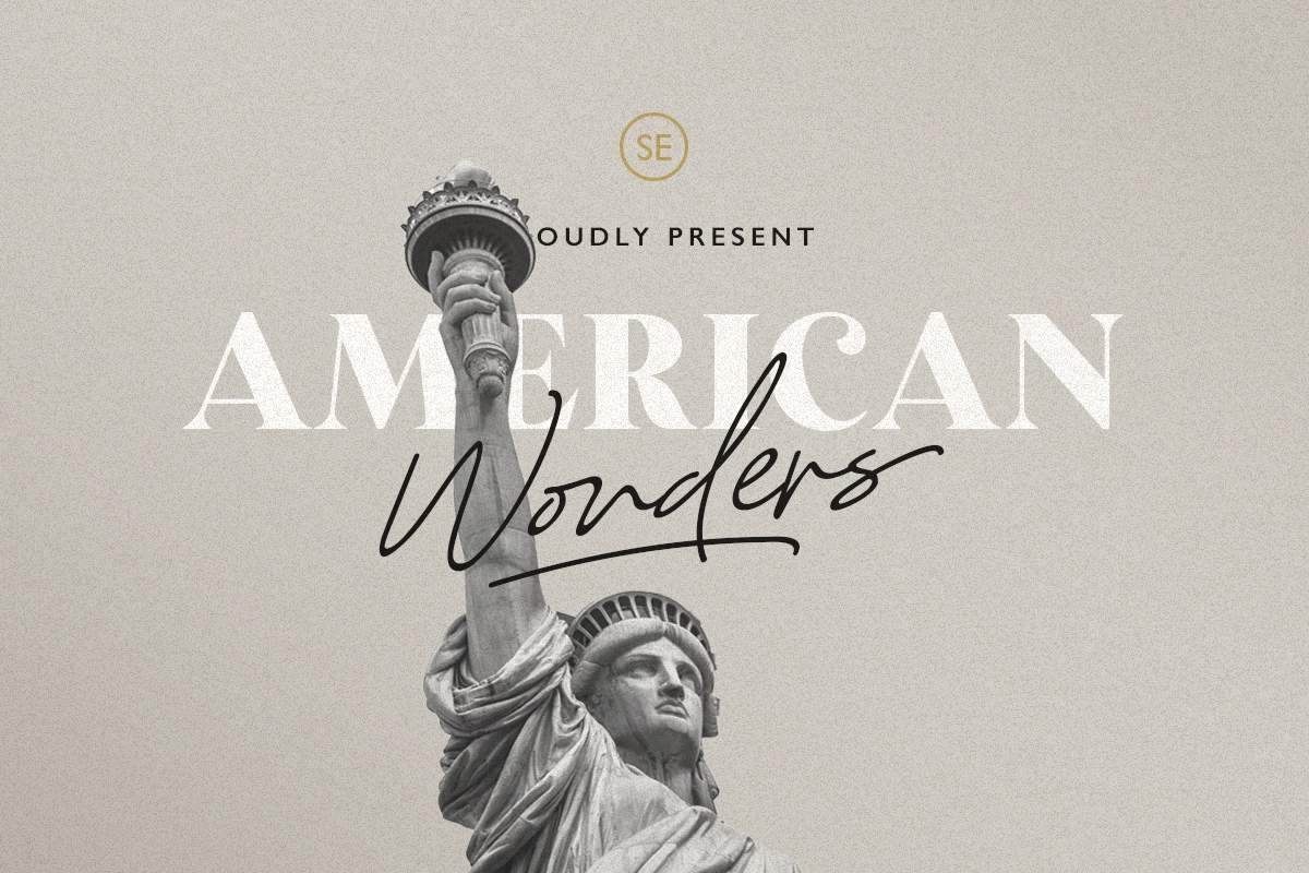 American Wonders - Font Duo