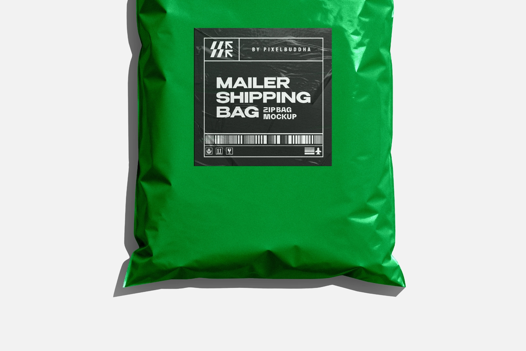 Plastic Mailing Bag Mockup