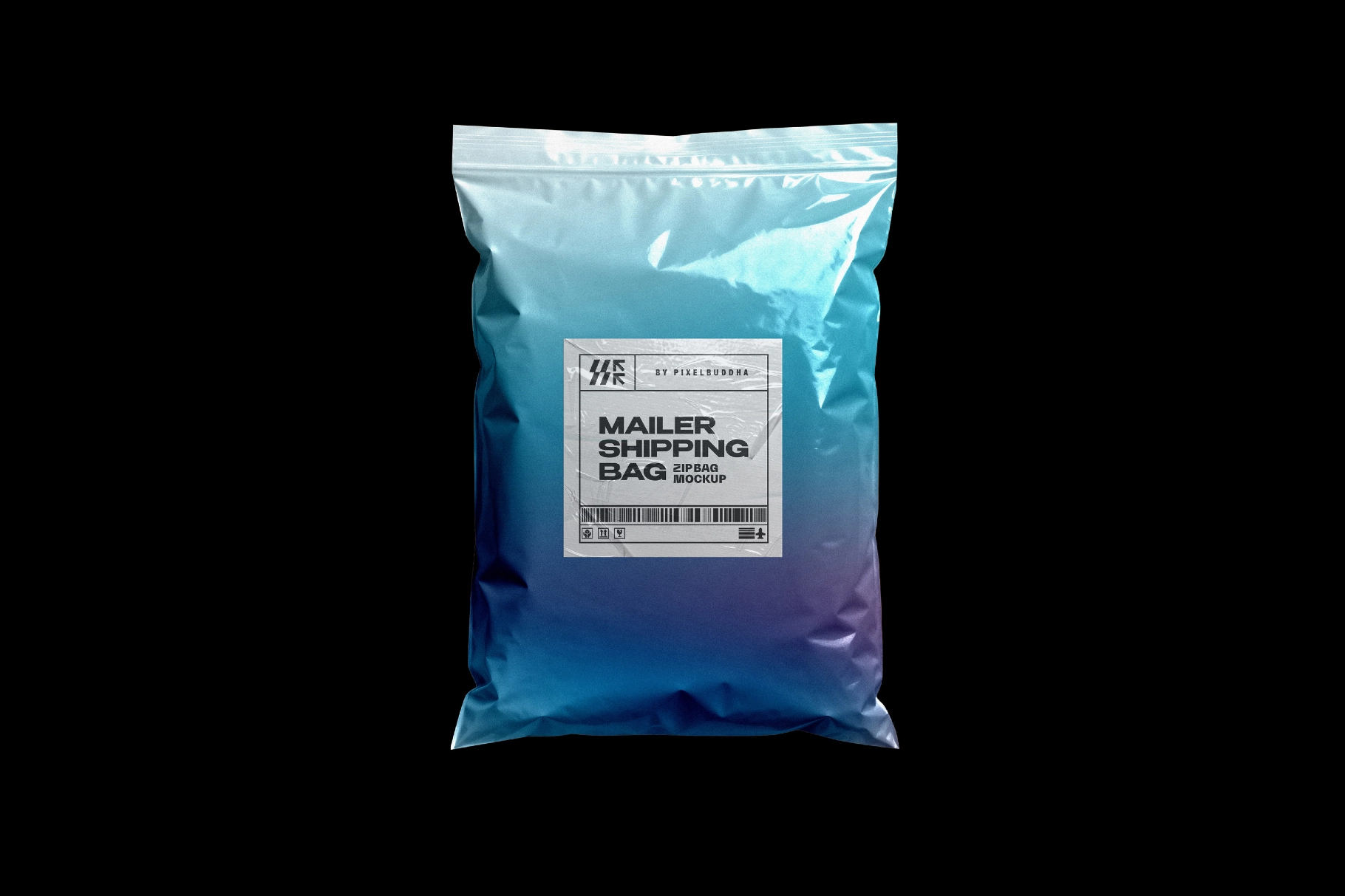 Plastic Mailing Bag Mockup