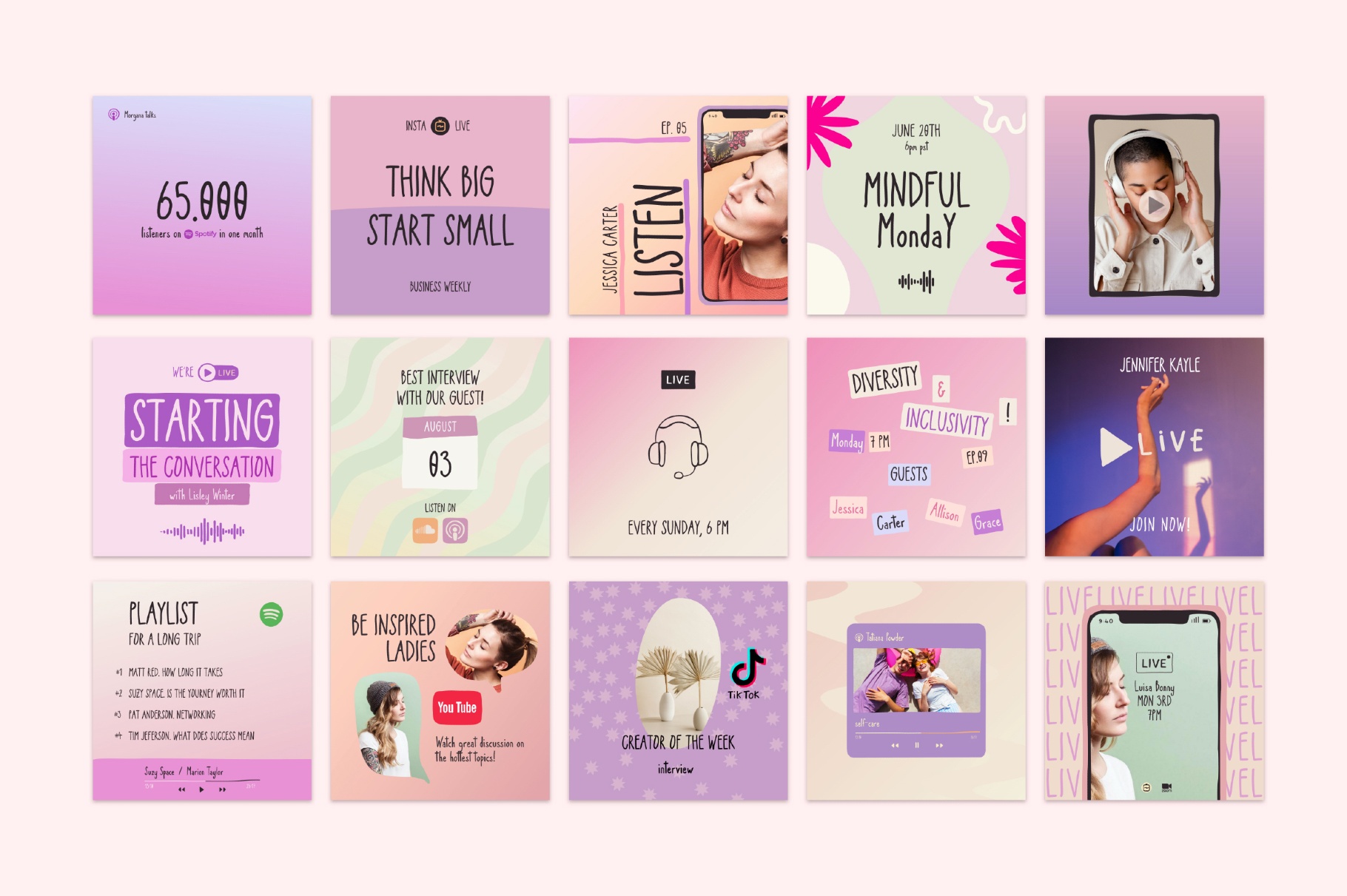 Podcast and Live Instagram Creator