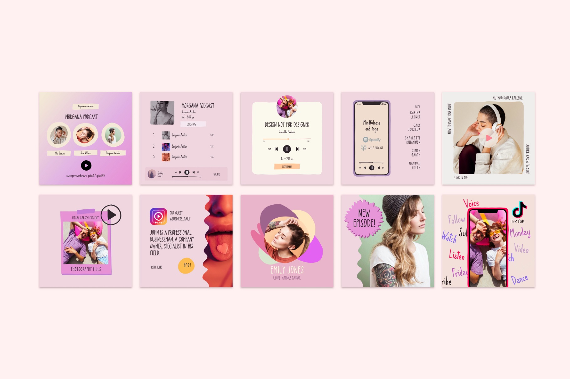 Podcast and Live Instagram Creator