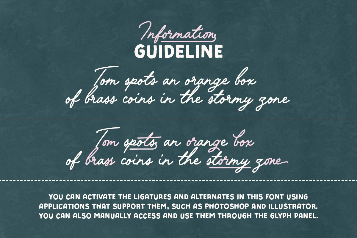Vintage Postman - Handmade Font Duo