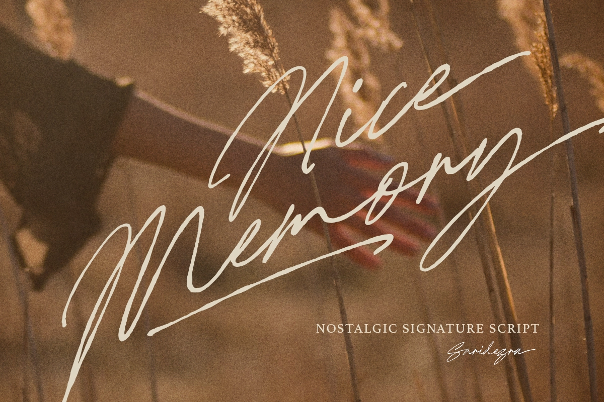 Nice Memory - Nostalgic Script
