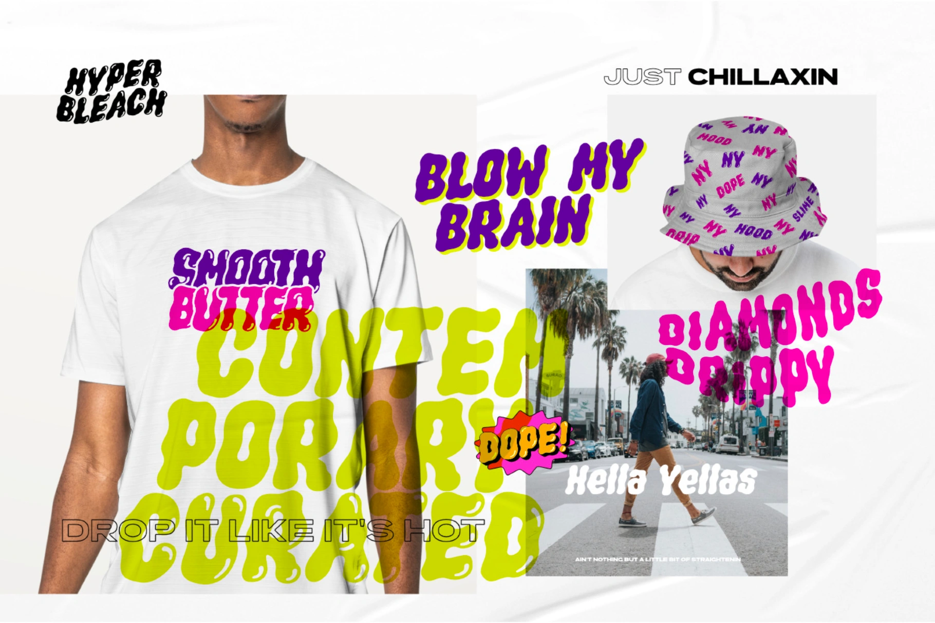 Hyper Bleach - Liquid Font