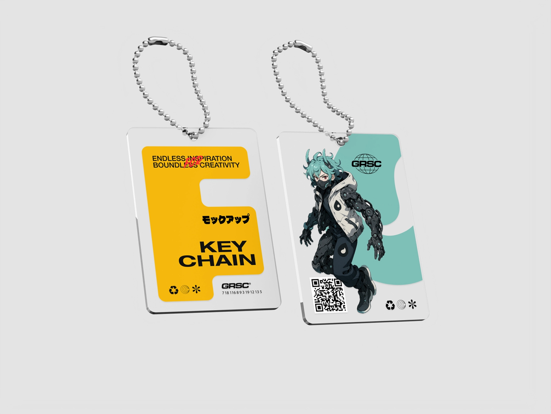 Keychain Mockup