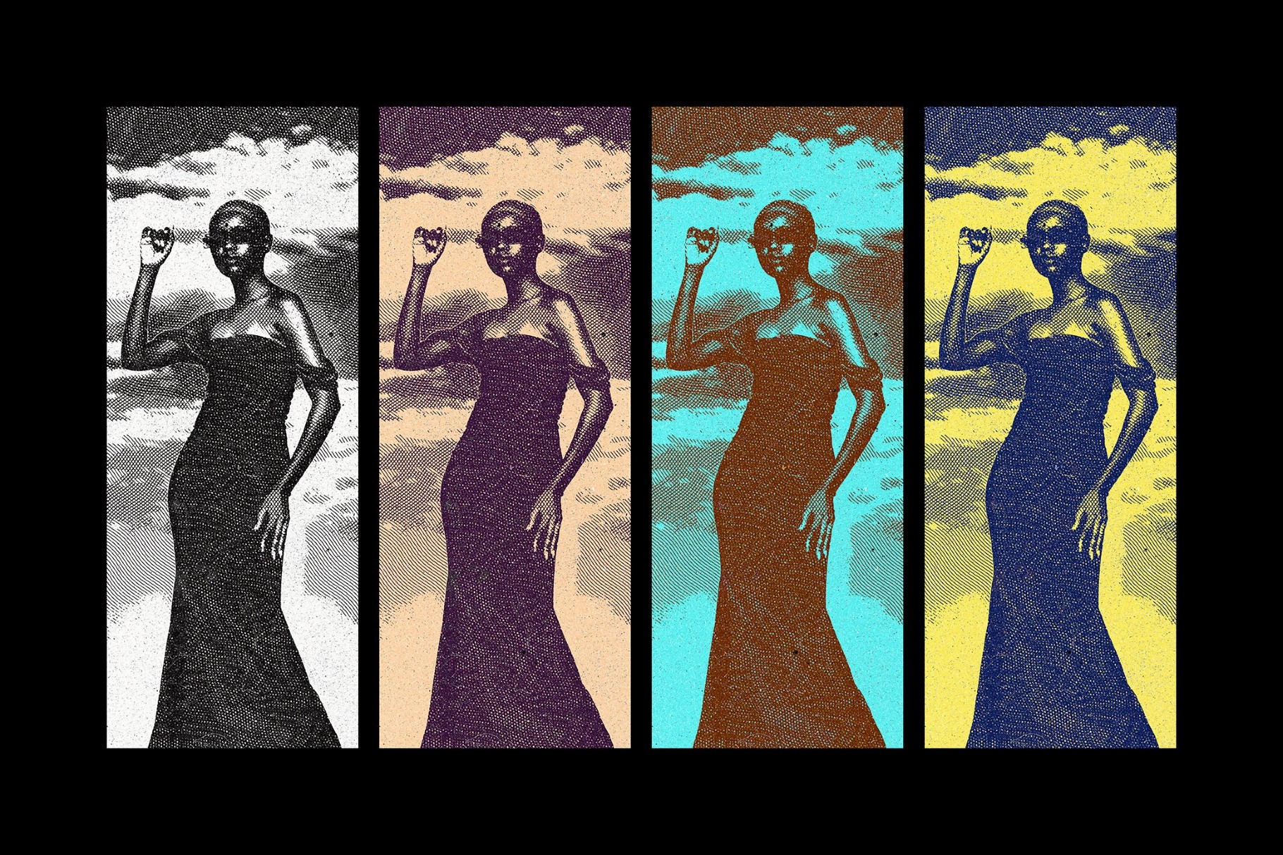 Color Engraving Photo Effect