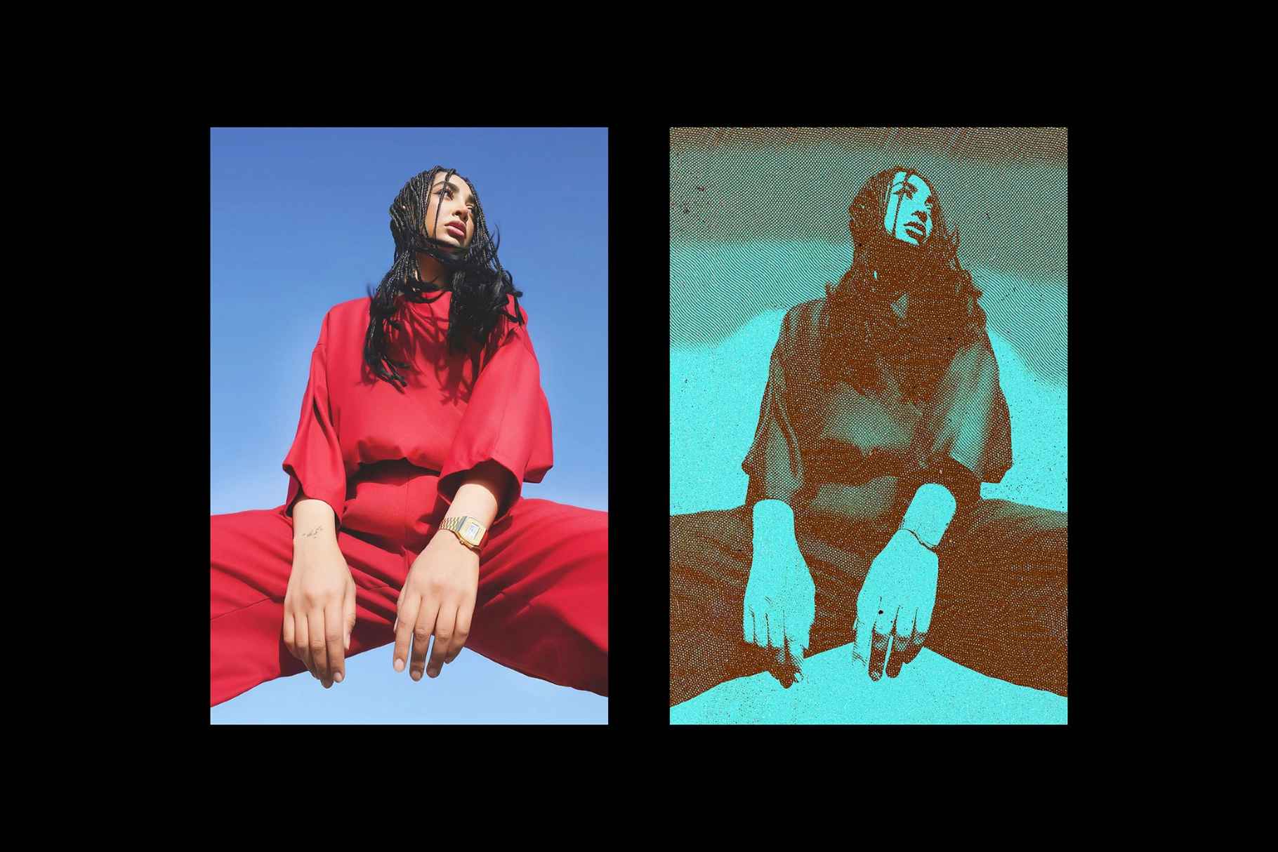 Color Engraving Photo Effect