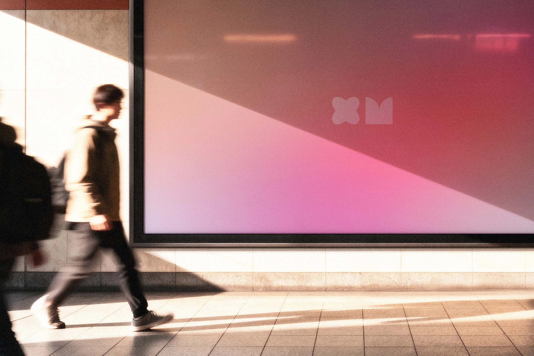 Subway Billboard Mockup