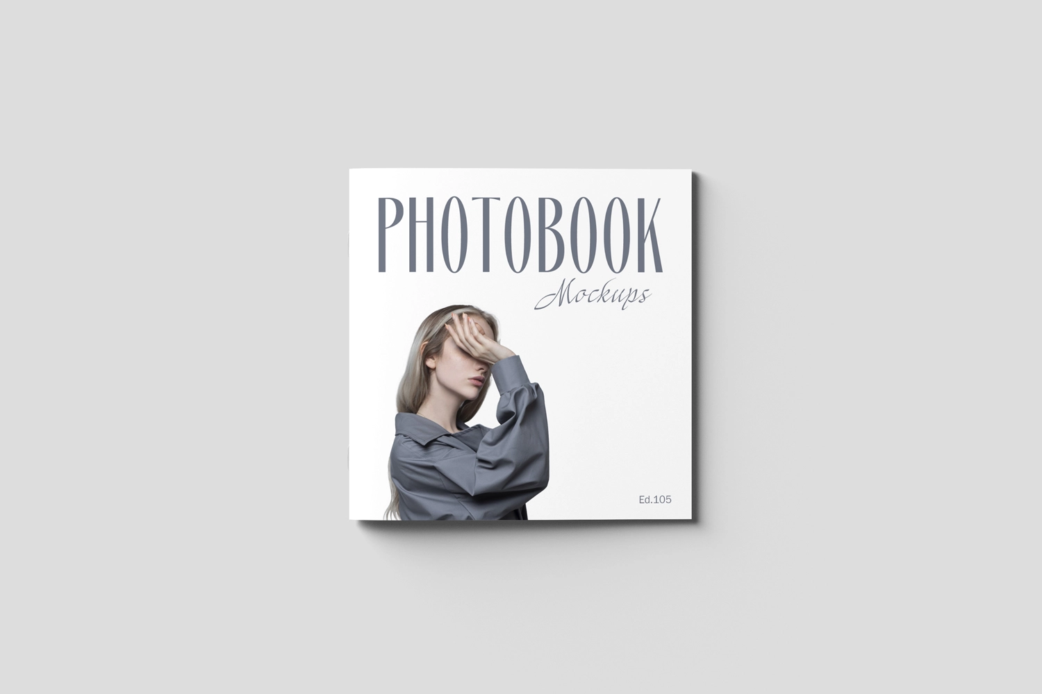 Square Brochure Mockup