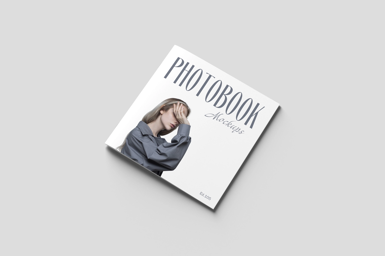 Square Brochure Mockup