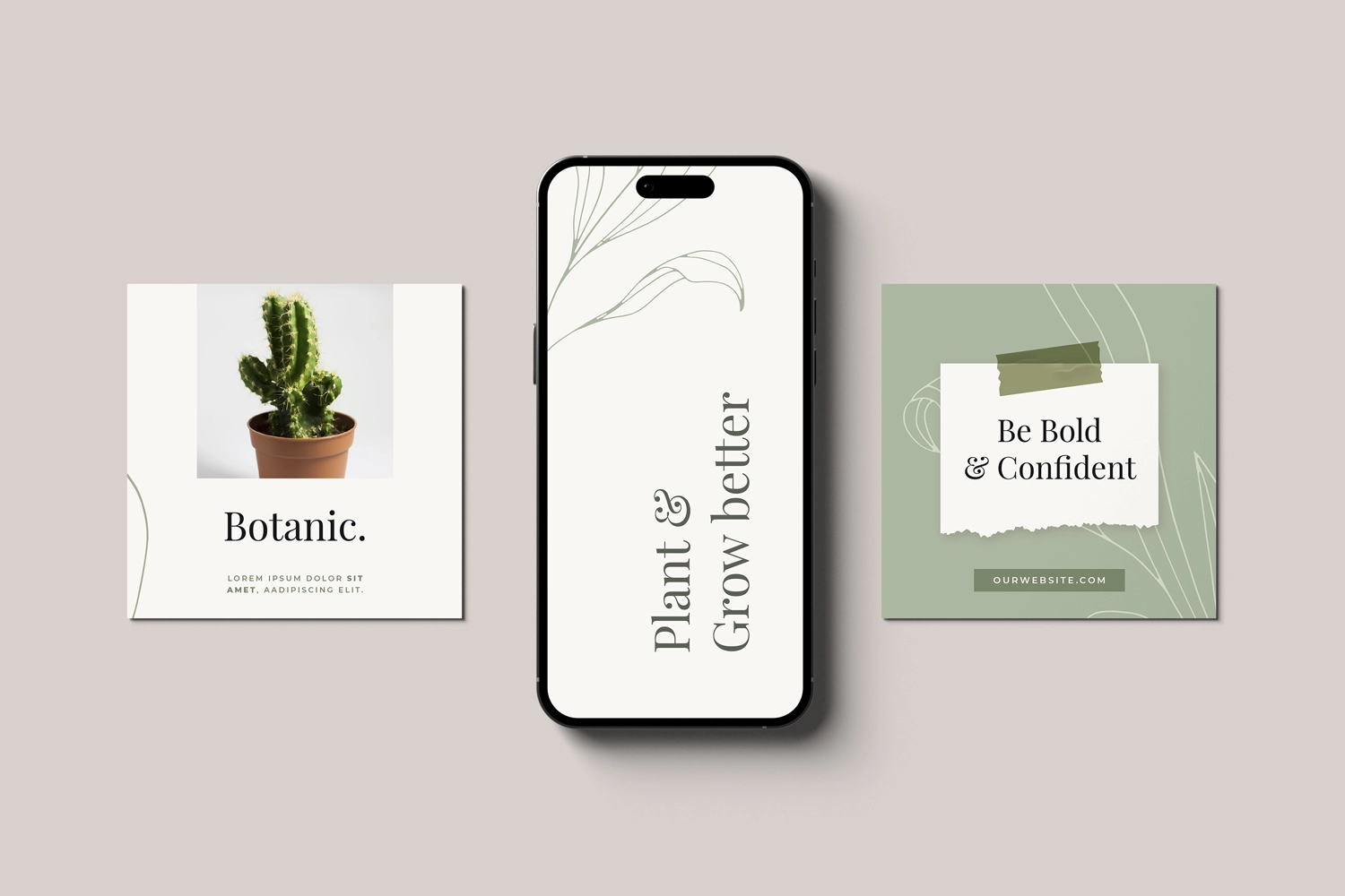 Social Media Mockups