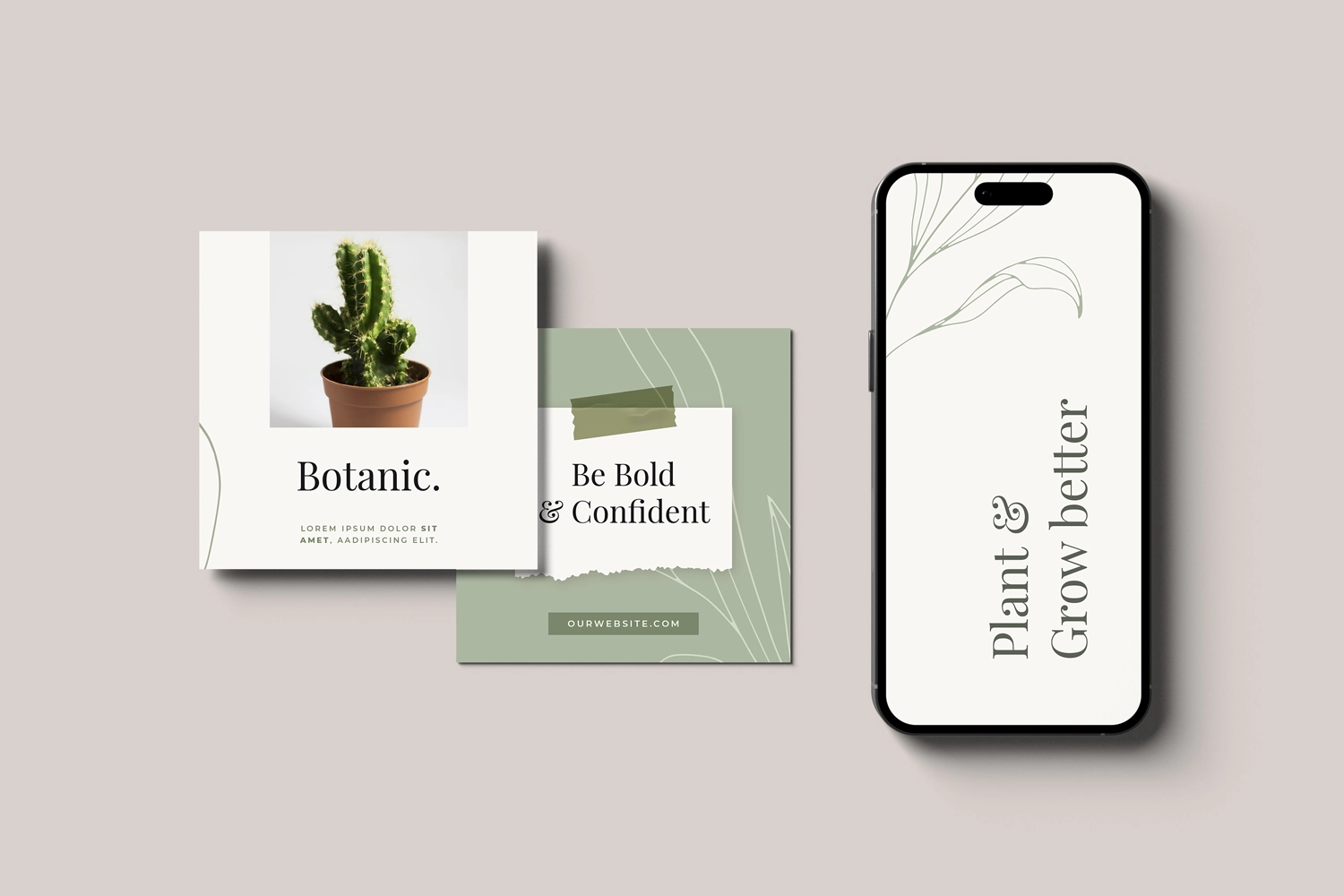 Social Media Mockups