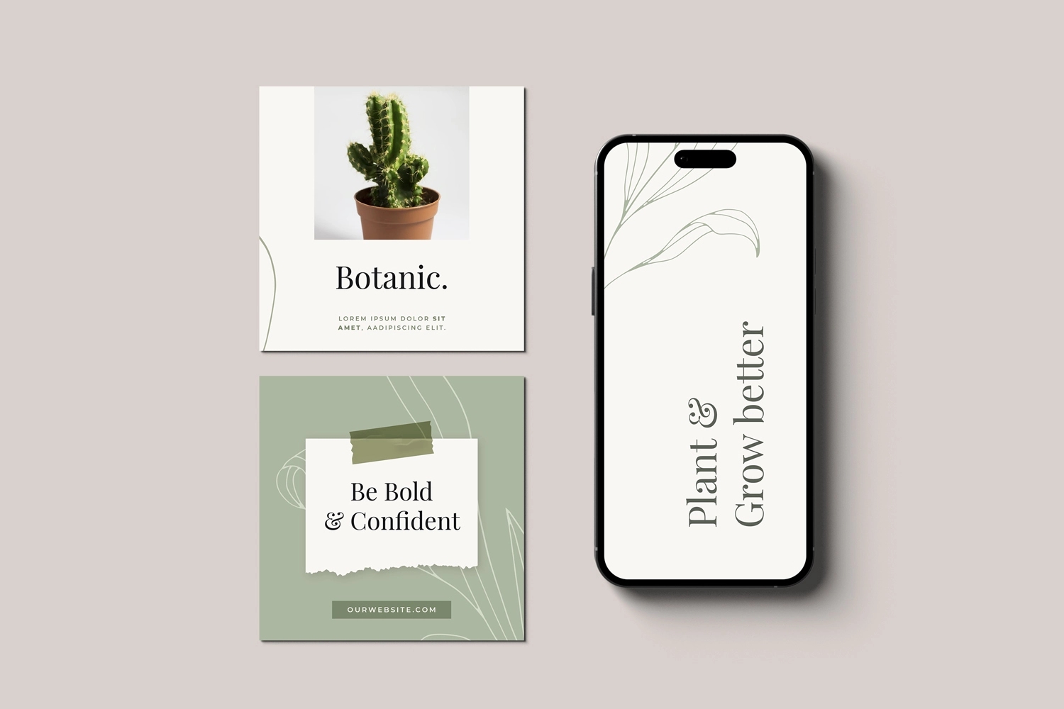 Social Media Mockups