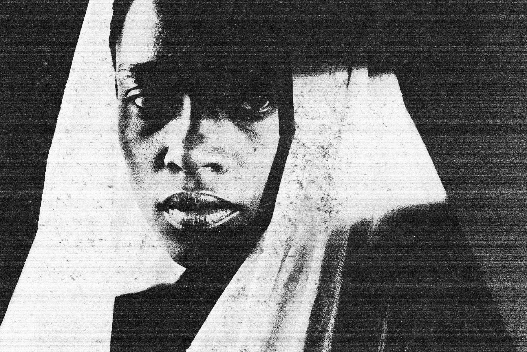 B&W Copy Print Photo Effect