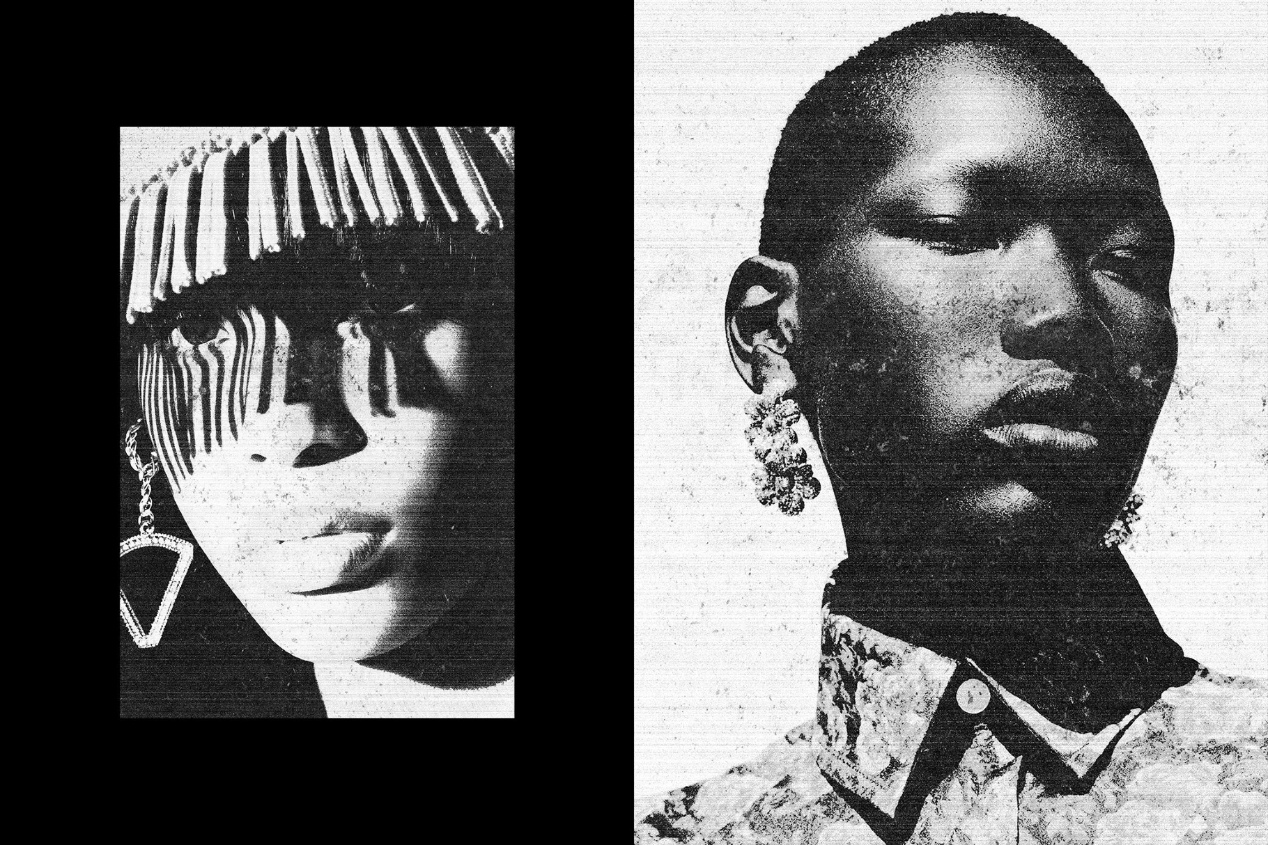 B&W Copy Print Photo Effect