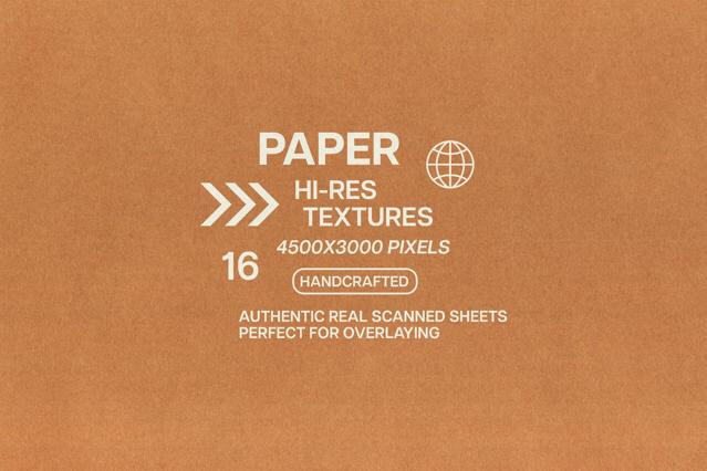 Authentic Kraft Paper Textures