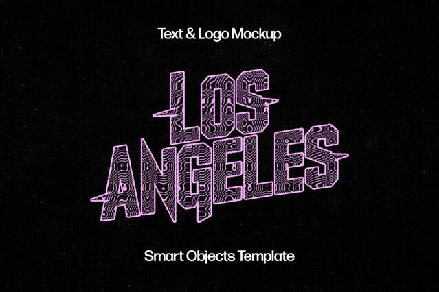 Trippy Ink Stamp Text Effect