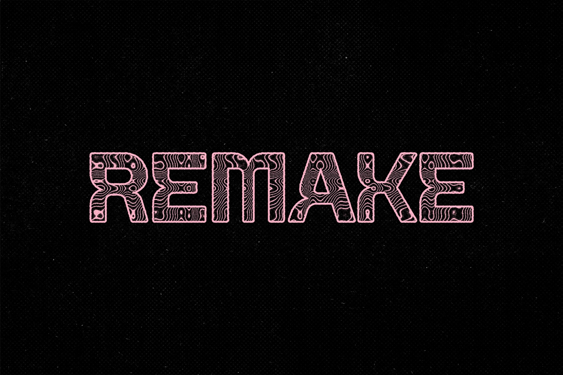 Trippy Ink Stamp Text Effect