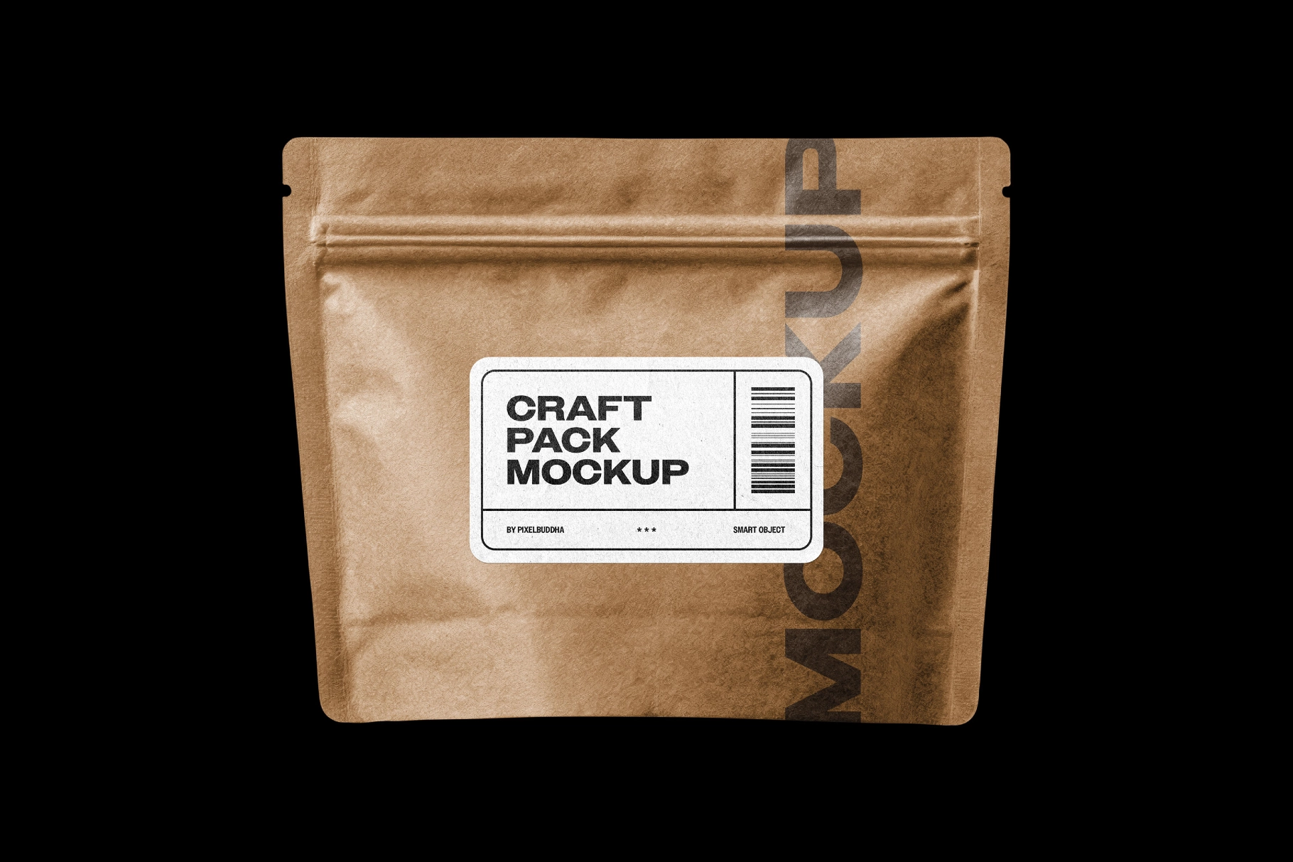 Craft Package Bag Mockup