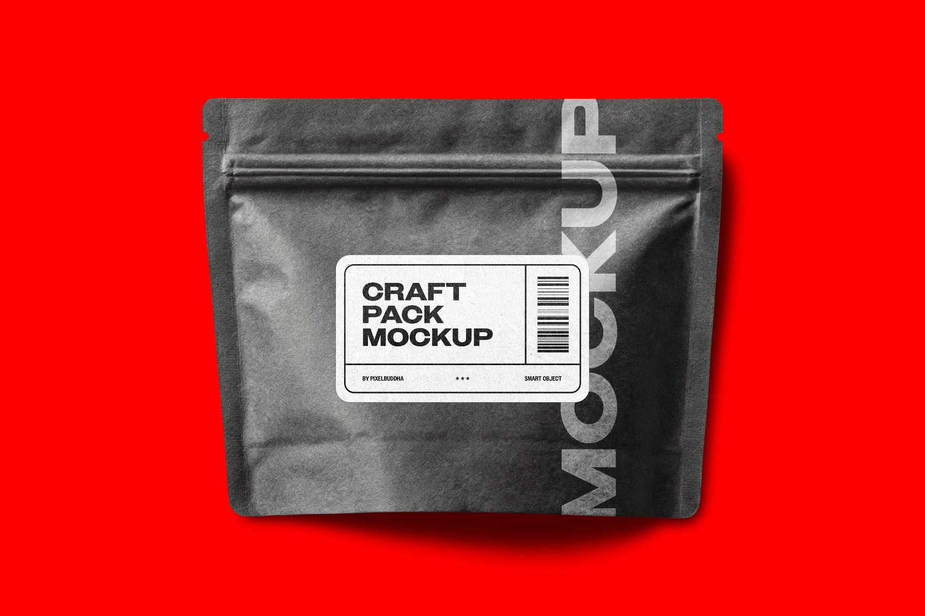 Craft Package Bag Mockup