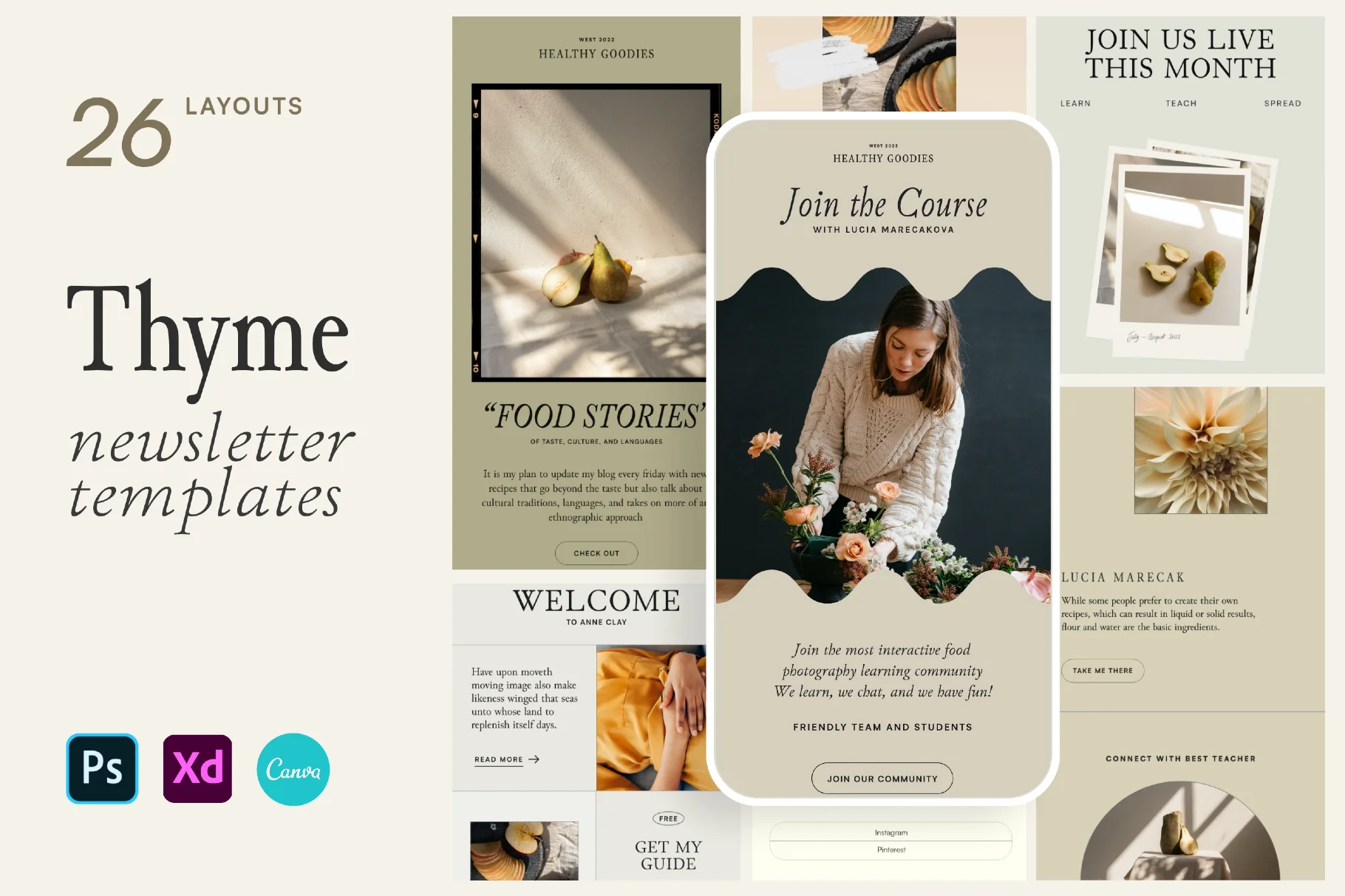 Thyme Newsletter Templates
