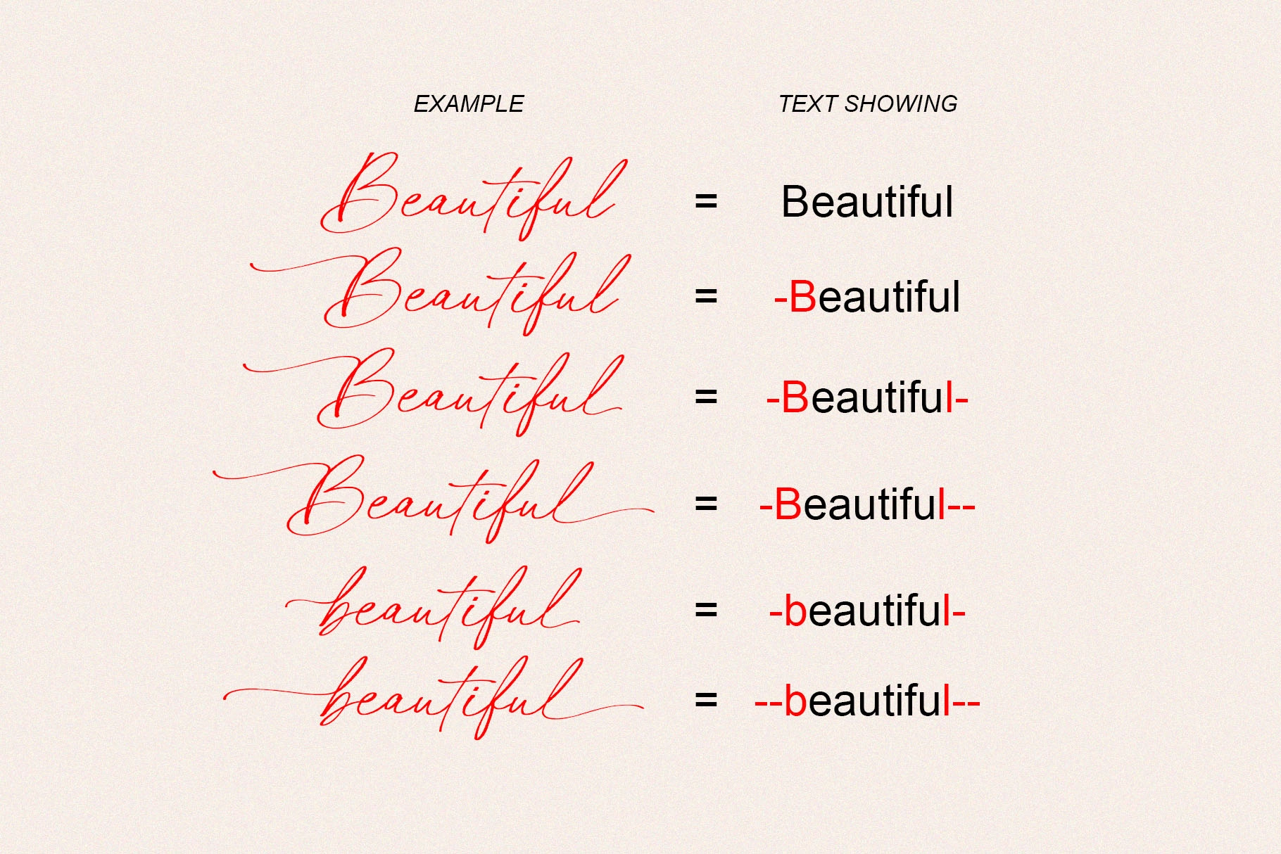 Adora Morgutten - Ink Calligraphy