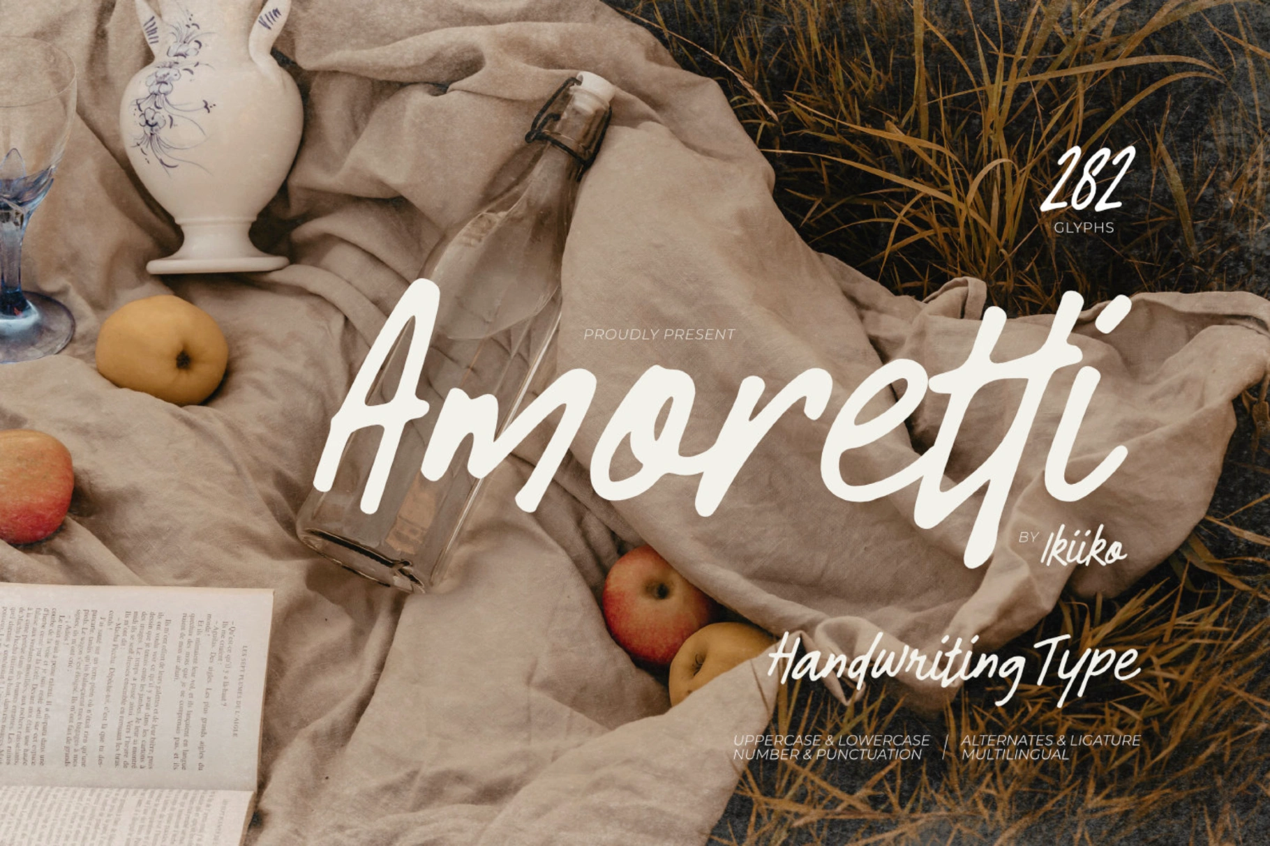 Amoretti - Handwriting Font