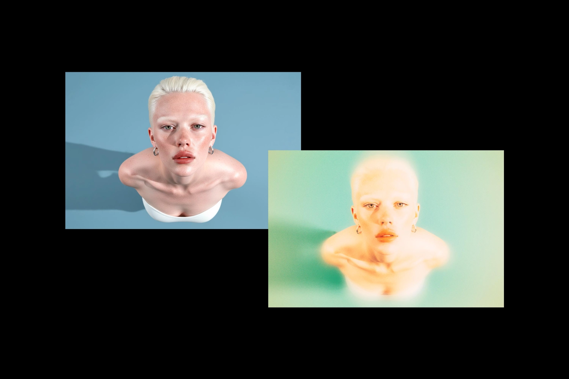 Golden Soft Focus Photo Effect