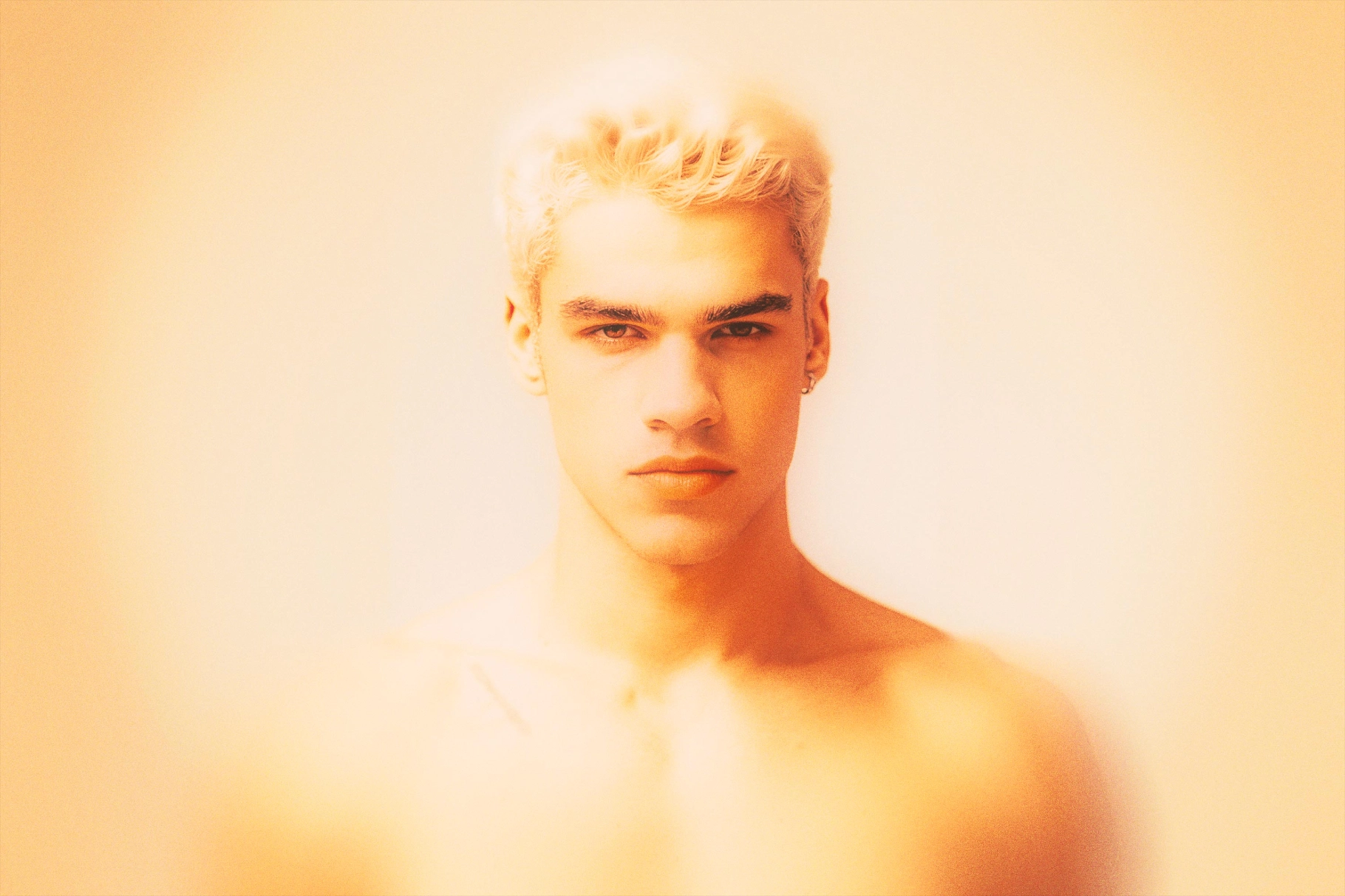 Golden Soft Focus Photo Effect