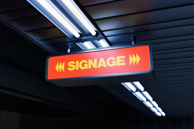 Outdoor Signage Mockup