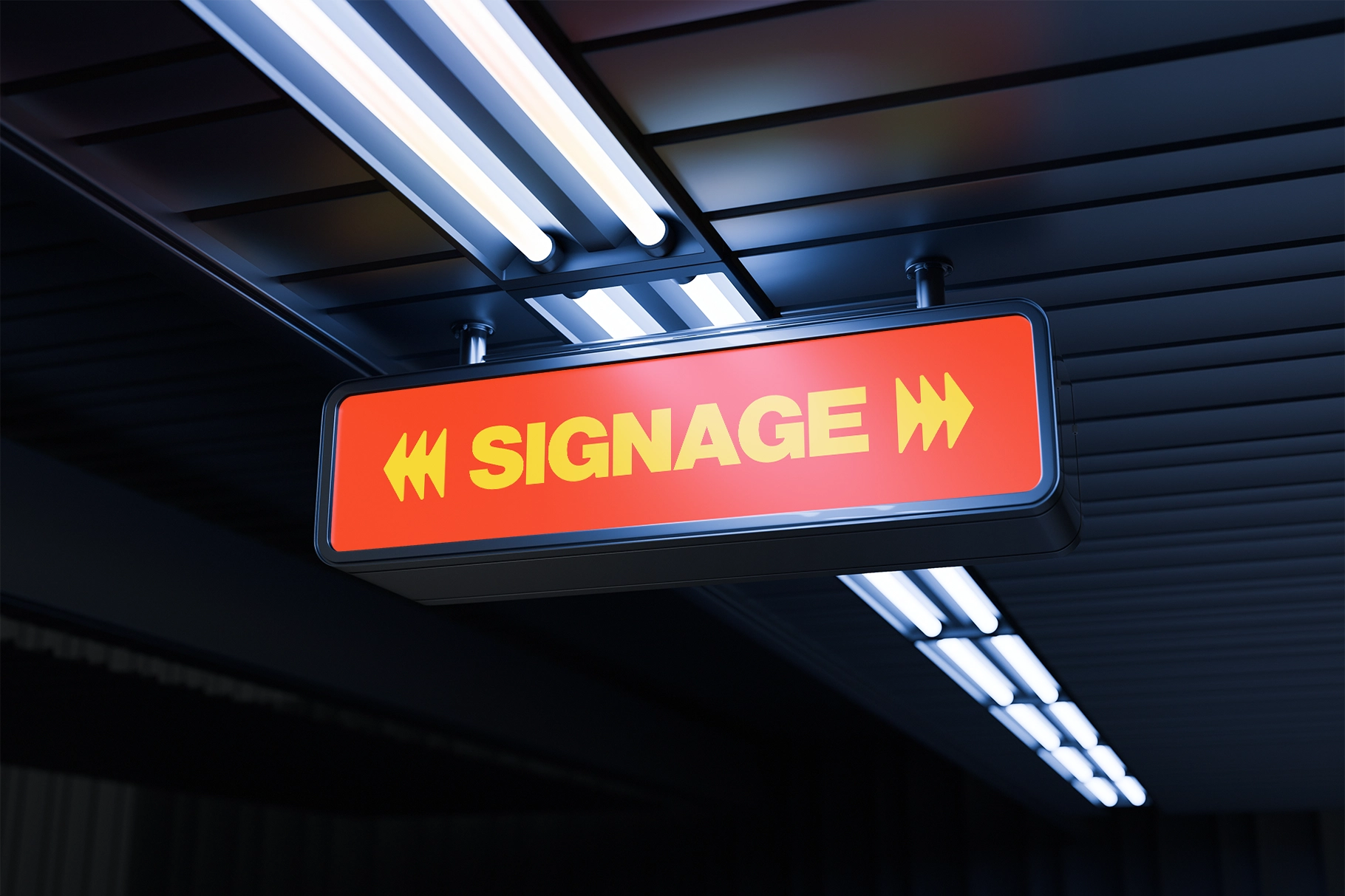 Outdoor Signage Mockup