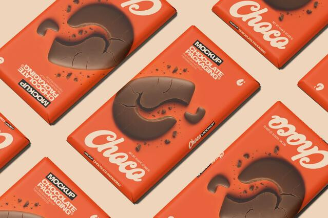 Chocolate Bar Mockup
