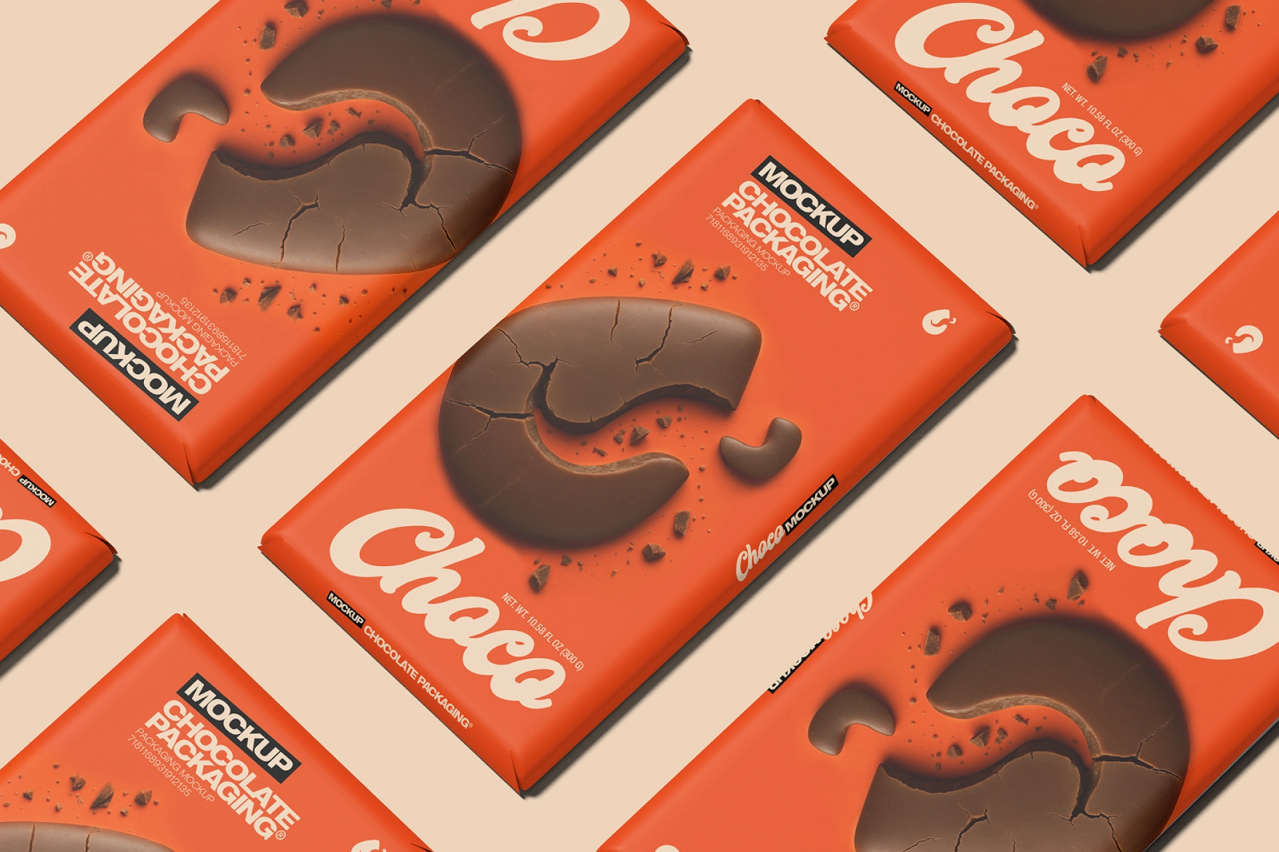 Chocolate Bar Mockup