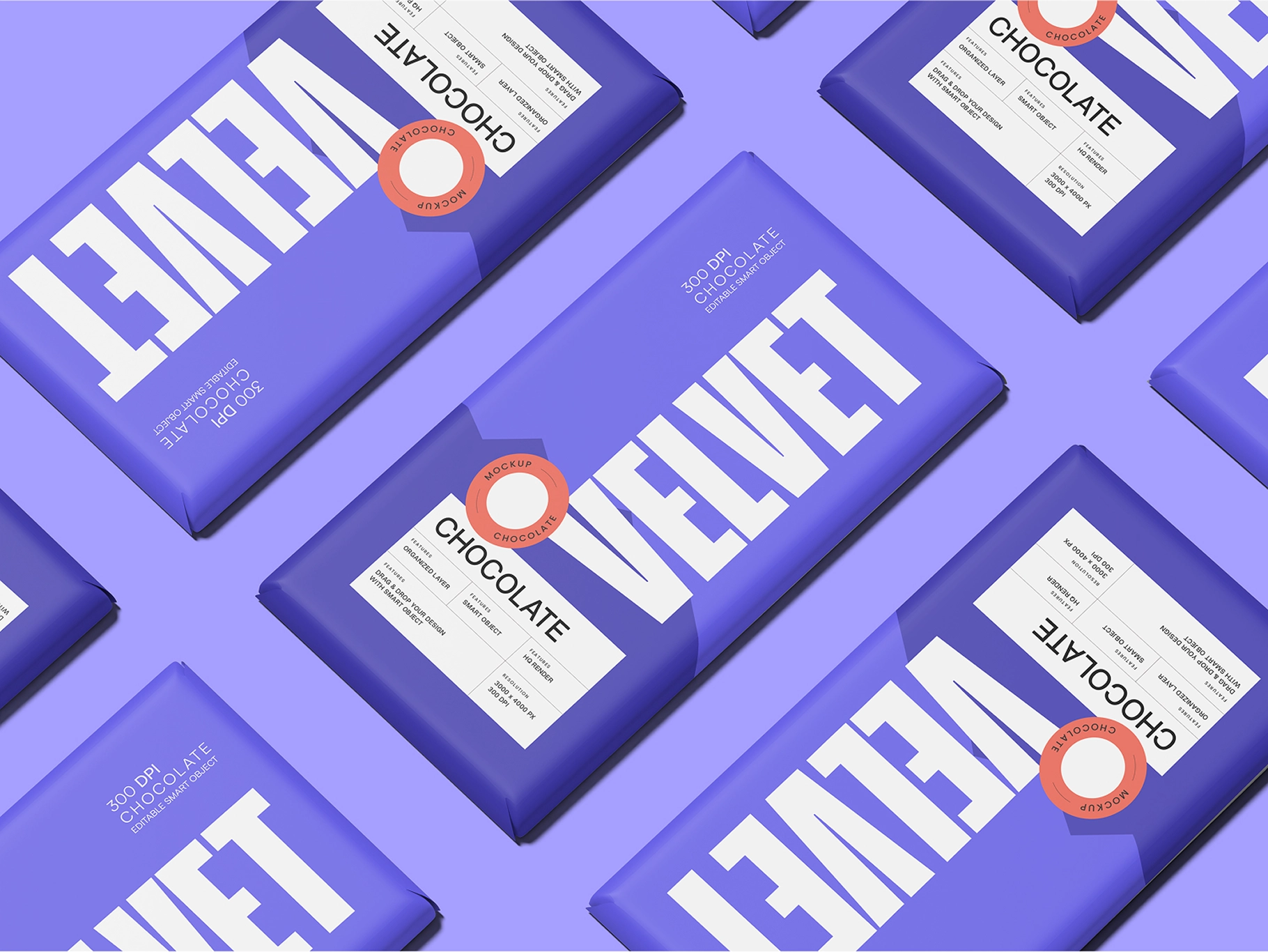 Chocolate Bar Mockup
