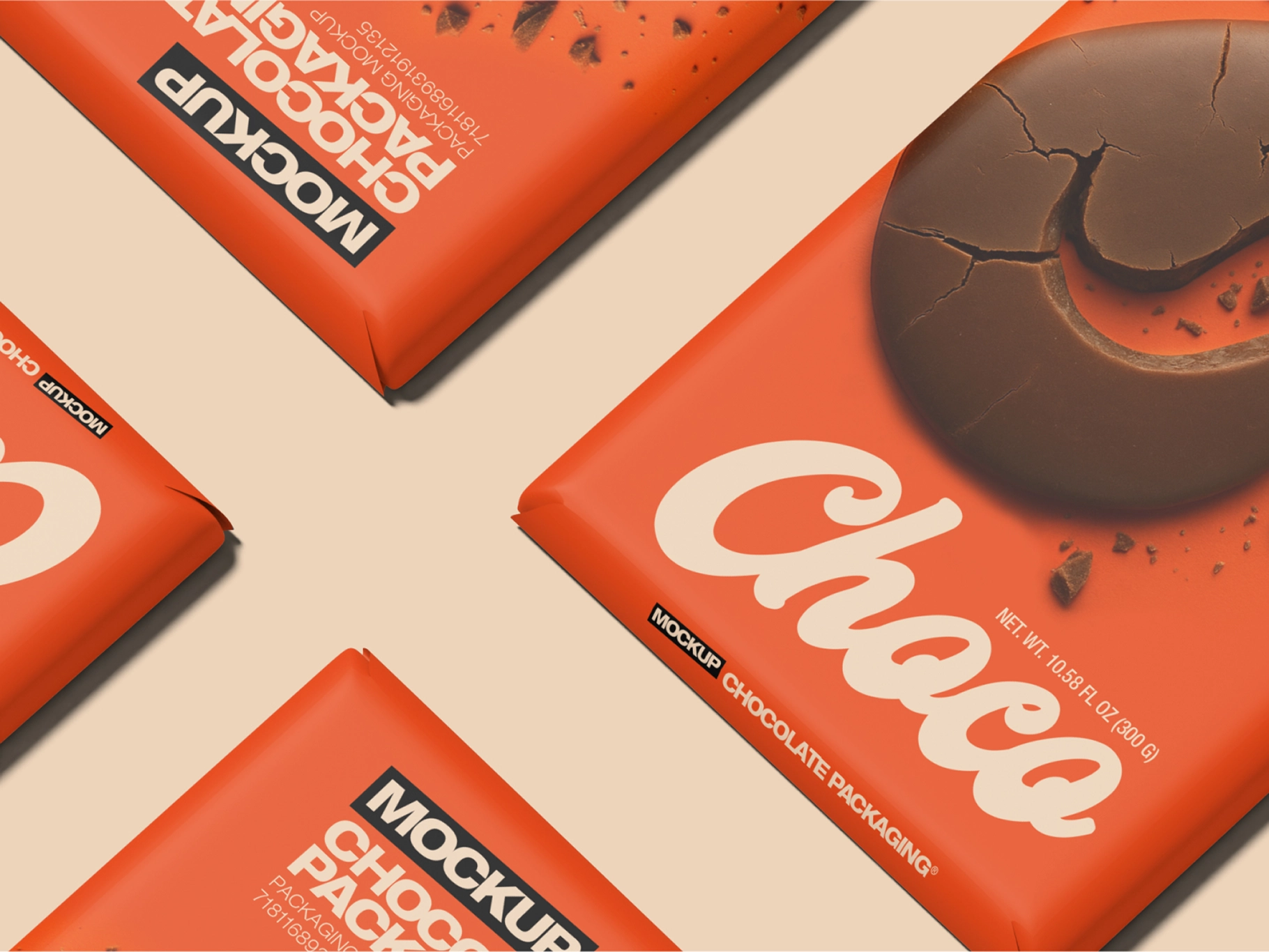 Chocolate Bar Mockup