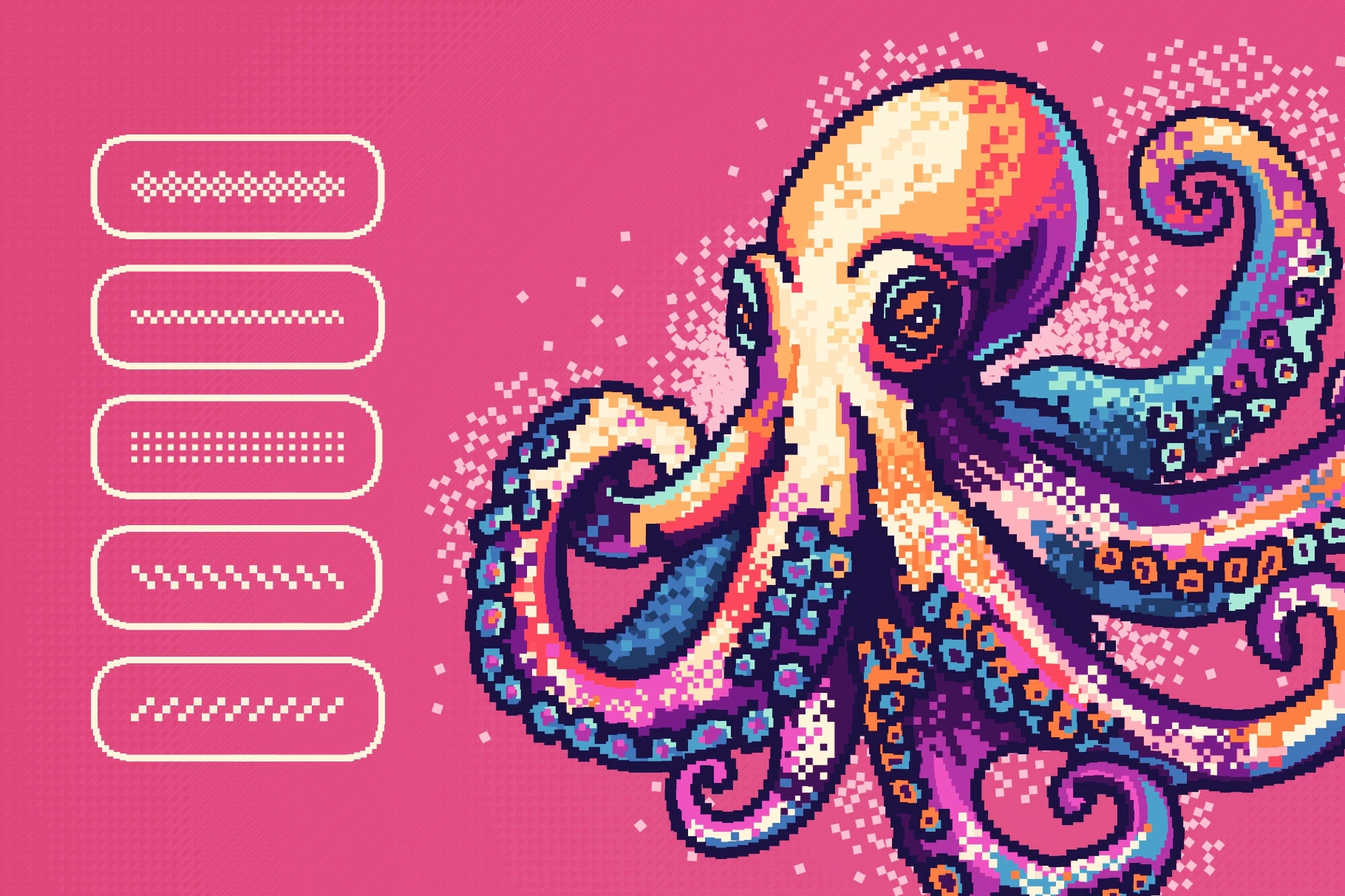 Pixel Mania Photoshop Brushes