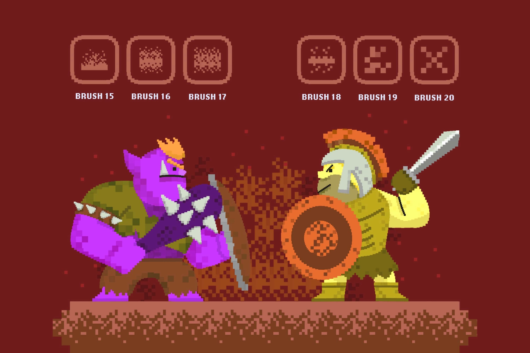 Pixel Mania Photoshop Brushes