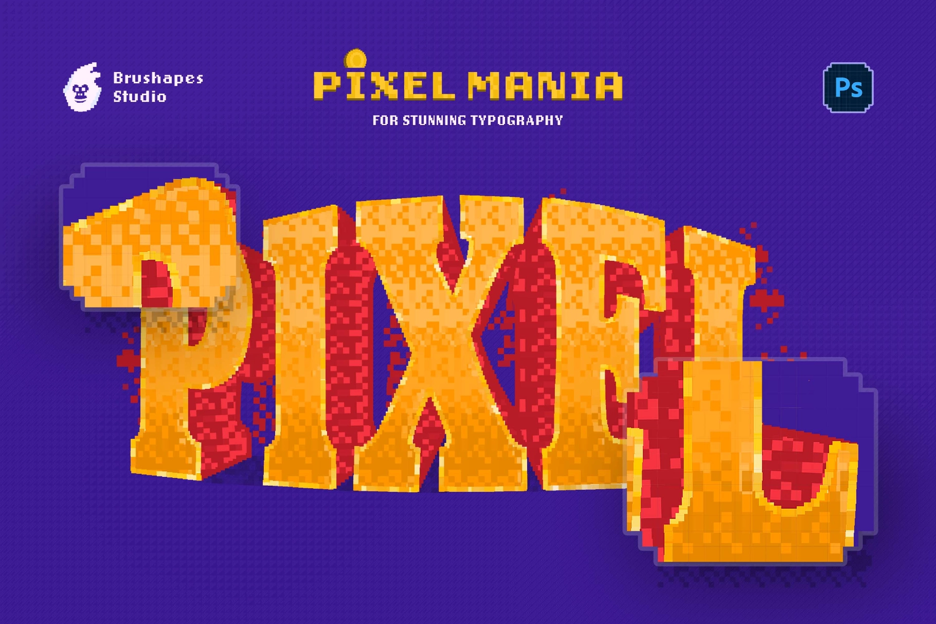 Pixel Mania Photoshop Brushes