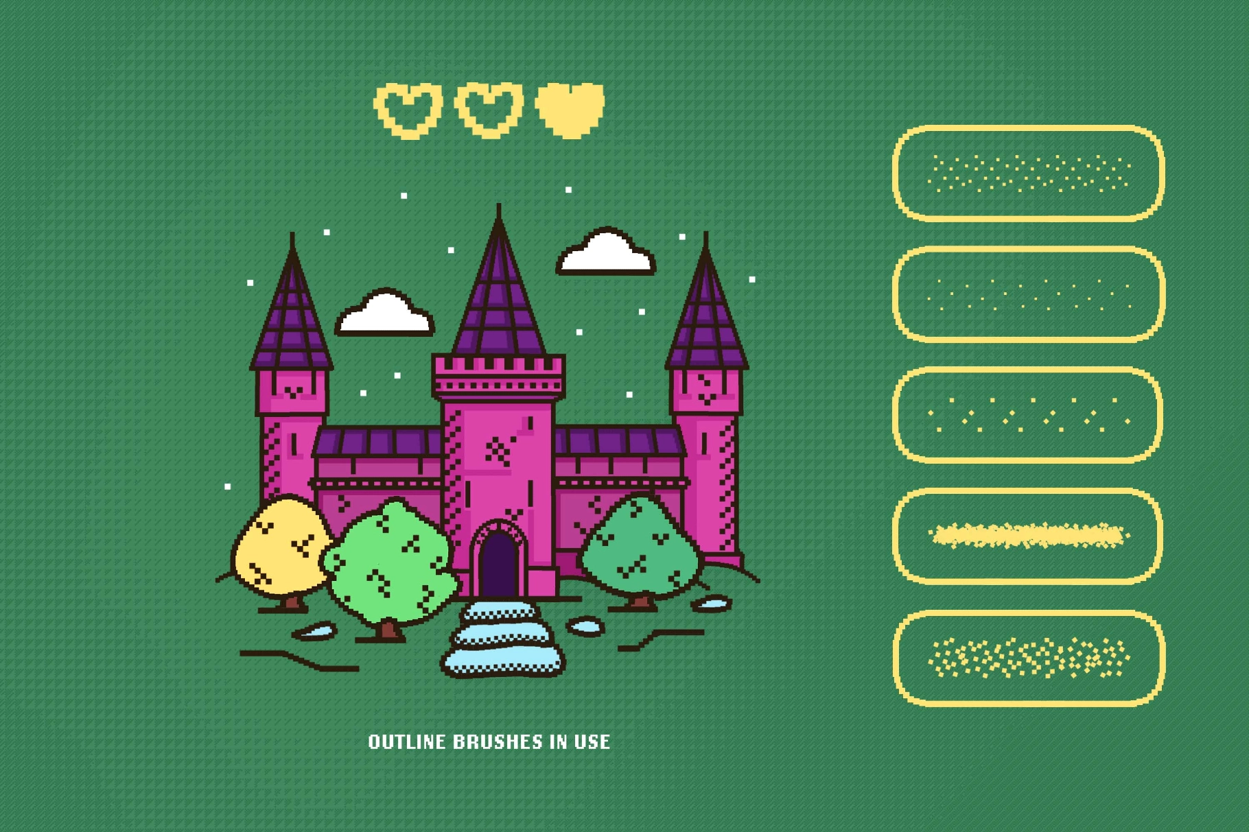 Pixel Mania Photoshop Brushes