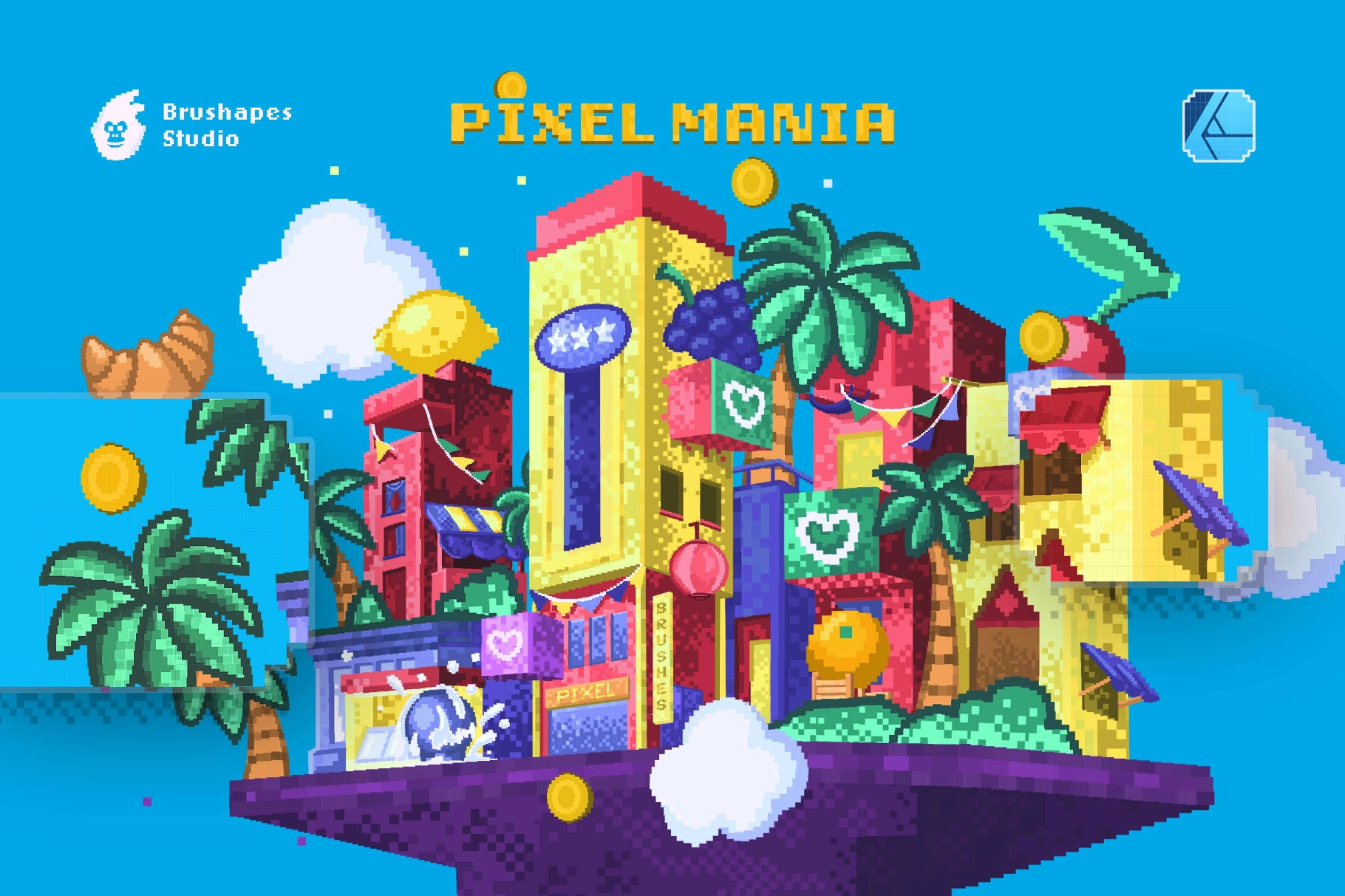 Pixel Mania Affinity Brushes